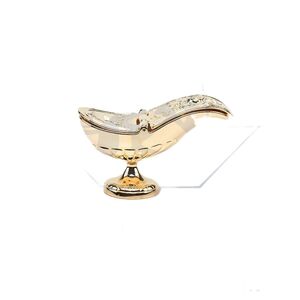 NAVETA DORADA METAL 14CM