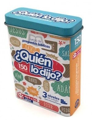 JUEGO DE CARTAS CON LA BIBLIA ¿QUIÉN LO DIJO?