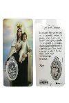 ESTAMPA CON MEDALLA VIRGEN DEL CARMEN
