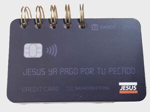 LIBRETA TROQUELADA - JESÚS YA PAGÓ POR TU PECADO
