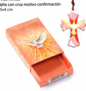 CAJITA DE CONFIRMACION C/CRUZ 2341/K0096