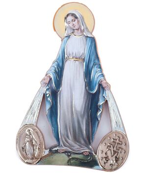 IMAN MILAGROSA CON MEDALLAS  15/M313