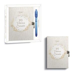 DIARIO CON BOLI MÁGICO - PRIMERA COMUNIÓN