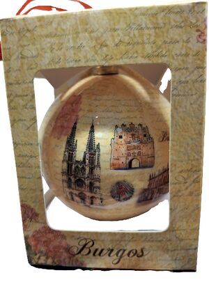 BOLA NAVIDAD BURGOS CON CAJA