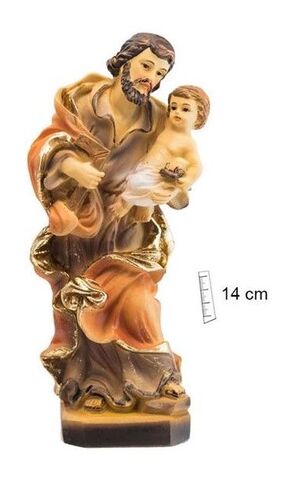 SAN JOSÉ CON NIÑO 14CM