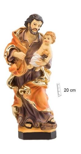 SAN JOSÉ CON NIÑO 20CM