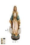 VIRGEN MILAGROSA MEDALLAS 8CM