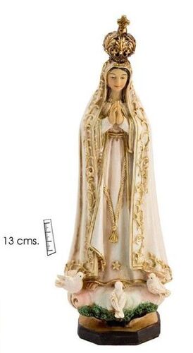 VIRGEN DE FÁTIMA 13CM 