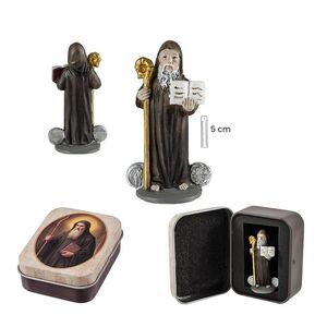 SAN BENITO 5CM EN CAJA DE METAL