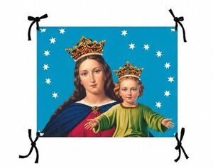 BALCONERA MARIA AUXILIADORA100X70CM ANTIVIENTO  225GR 