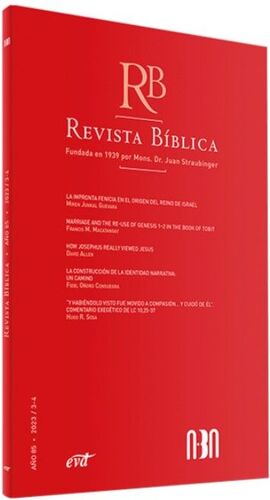 REVISTA BÍBLICA AÑO 85 2023 / 3-4
