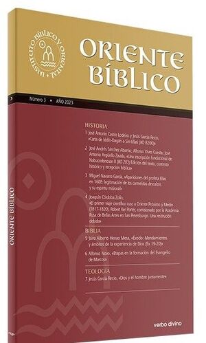 REVISTA ORIENTE BÍBLICO Nº 3