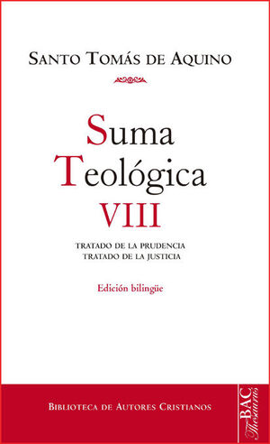 SUMA TEOLÓGICA. VIII