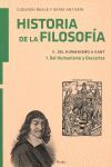 HISTORIA DE LA FILOSOFÍA II. DEL HUMANISMO A KANT