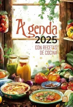 AGENDA CON RECETAS DE COCINA 2025