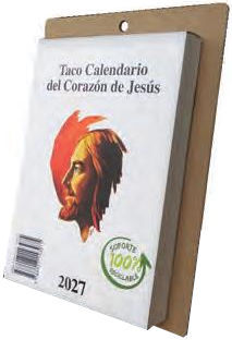 TACO 2027 PARED CORAZON DE JESUS 16,4X 11,4CM