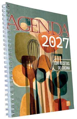 AGENDA CON RECETAS DE COCINA 2027