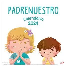 CALENDARIO PARED PADRENUESTRO INFANTIL 2024