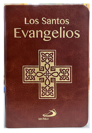 SANTOS EVANGELIOS, LOS - MINIBOLSILLO - PIEL CRUZ DORADA