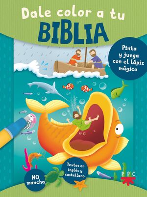 DALE COLOR A TU BIBLIA-TEXTOS EN INGLÉS Y CASTELLANO