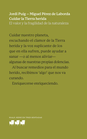 CUIDAR LA TIERRA HERIDA