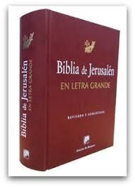 BIBLIA DE JERUSALÉN EN LETRA GRANDE - 2009