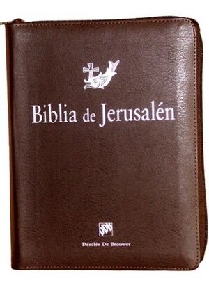 BIBLIA DE JERUSALEN DE BOLSILLO CON CREMALLERA - 2009