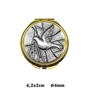 PORTAVIATICO RELIEVE PALOMA 6,2X2 CM