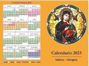 CALENDARIO BIBLICO LITURGICO 2023 -PERPETUO SOCORRO