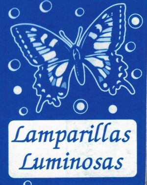 LAMPARILLAS LUMINOSAS - MARIPOSAS (15 UD.)