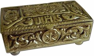 CAJA DE BRONCE PARA LLAVE DE SAGRARIO