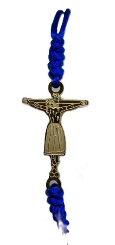 PULSERA CRISTO DE BURGOS DORADO ACERO 