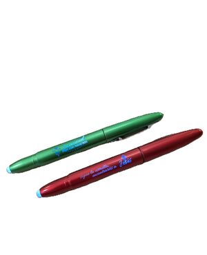 BOLÍGRAFO CON LUZ  NAVIDAD