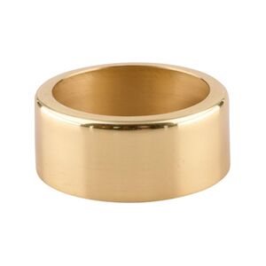 CAPITEL VELA CERA LÍQUIDA 8CM METAL DORADO