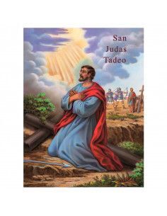 LAMINA SAN JUDAS TADEO MARTIRIO 30X20